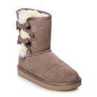 Koolaburra By Ugg Victoria Girls' Short Winter Boots, Size: 3, Grey