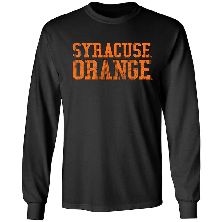 Men's Syracuse Orange Side By Side Tee, Size: Medium, Black
