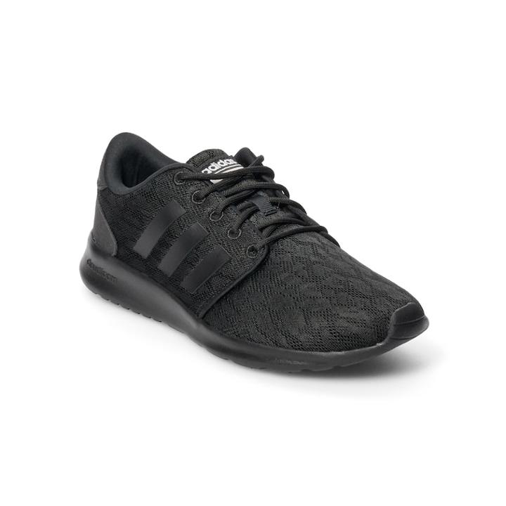 Adidas Cloudfoam Qt Racer Women's Shoes, Size: 9.5, Black