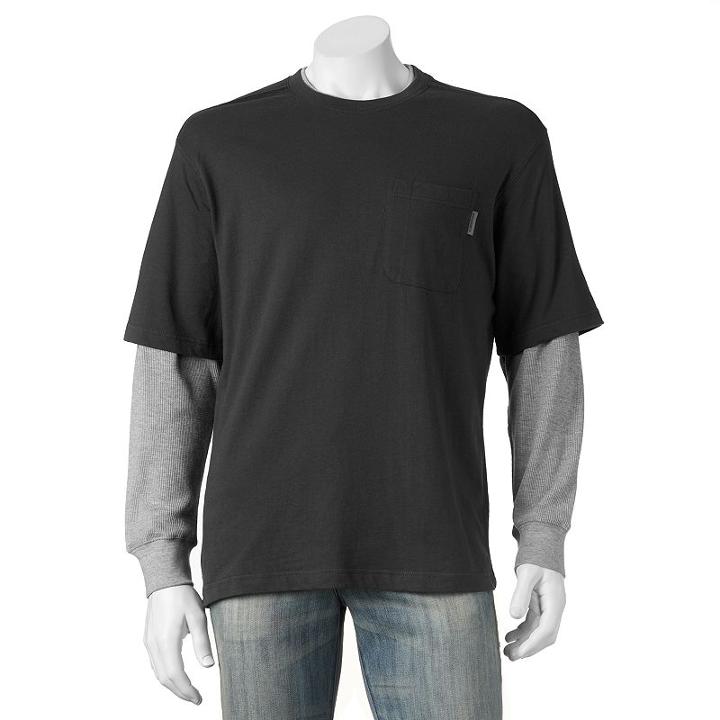 Men's Wolverine Miter Tee, Size: Xl, Black