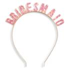 Pink Bridesmaid Headband, Women's