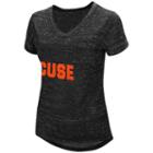 Women's Campus Heritage Syracuse Orange Pocket Tee, Size: Xl, Grey (charcoal)