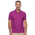 Men's Croft & Barrow&reg; Tailored-fit Polo, Size: Xl, Med Purple