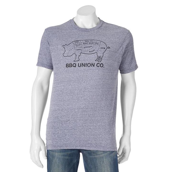 Men's Sonoma Goods For Life&trade; Union Bbq Tee, Size: Large, Brt Blue