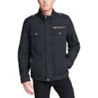 Men's Levi's&reg; Stand-collar Military Jacket, Size: Medium, Blue (navy)