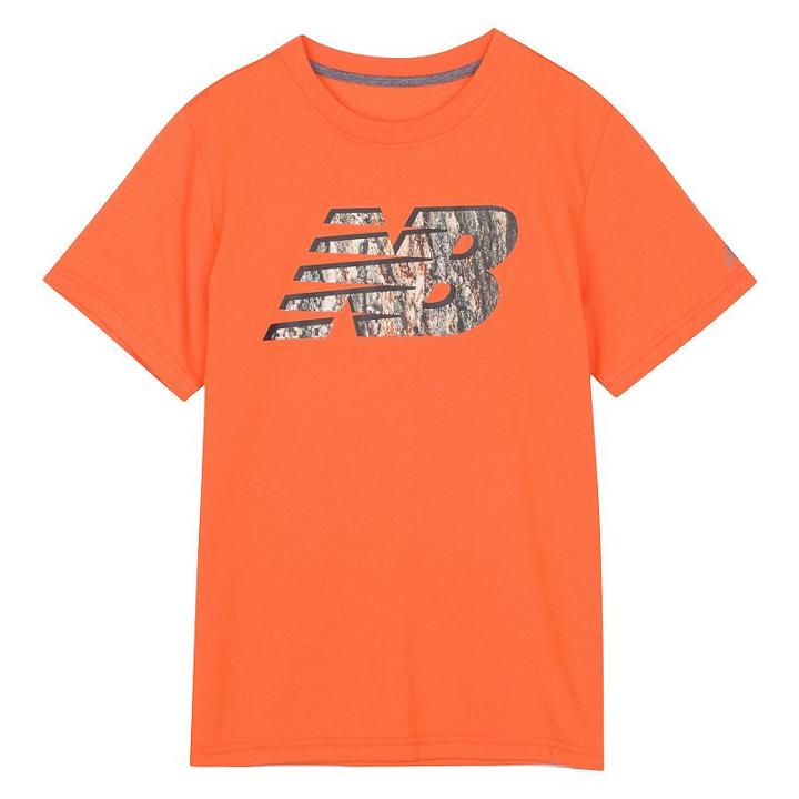 Boys 4-7 New Balance Relaxed-fit Athletic Graphic Tee, Boy's, Size: 5, Lt Orange