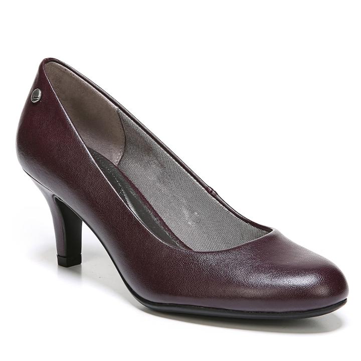 Lifestride Parigi Women's Dress Heels, Size: 11 Wide, Med Red