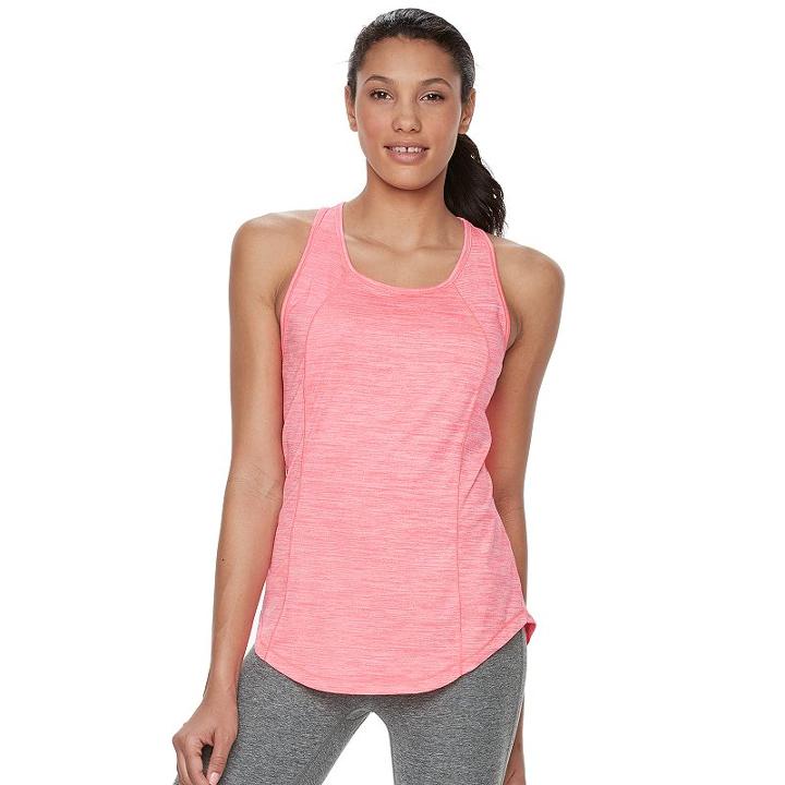 Women's Tek Gear&reg; Dry Tek Performance Tank Top, Size: Medium, Brt Pink