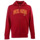 Men's Iowa State Cyclones Signature Zip Front Fleece Hoodie, Size: Medium, Red