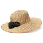 Sonoma Goods For Life&trade; Pom-pom Floppy Hat, Women's, Black
