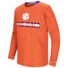 Boys 8-20 Clemson Tigers Wordmark Tee, Size: M(12/14), Drk Orange