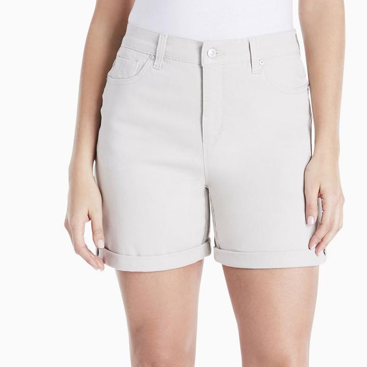 Women's Gloria Vanderbilt Amanda Shorts, Size: 14, Brown
