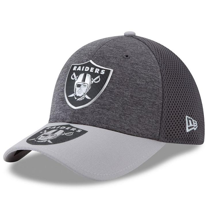 Adult New Era Oakland Raiders 39thirty Nfl Draft Spotlight Flex-fit Cap, Size: S/m, Ovrfl Oth