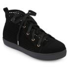 Journee Collection Nycole Women's High Top Shoes, Size: Medium (9), Black