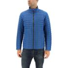 Men's Adidas Flyloft Down Packable Ripstop Puffer Jacket, Size: Medium, Med Blue, Comfort Wear