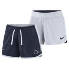 Women's Nike Penn State Nittany Lions Dri-fit Touch Shorts, Size: Large, Blue (navy)