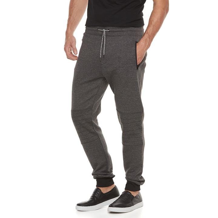 Men's Hollywood Jeans Interlock Jogger Pants, Size: Medium, Grey Other