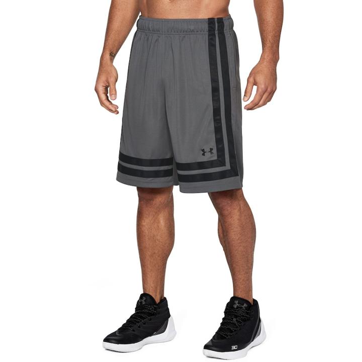 Men's Under Armour Baseline Shorts, Size: Large, Silver