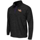 Men's Campus Heritage Lsu Tigers Action Pass Quarter-zip Pullover, Size: Xl, Silver
