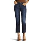 Women's Lee Taylor Slim Boyfriend Jeans, Size: 10 Avg/reg, Dark Blue