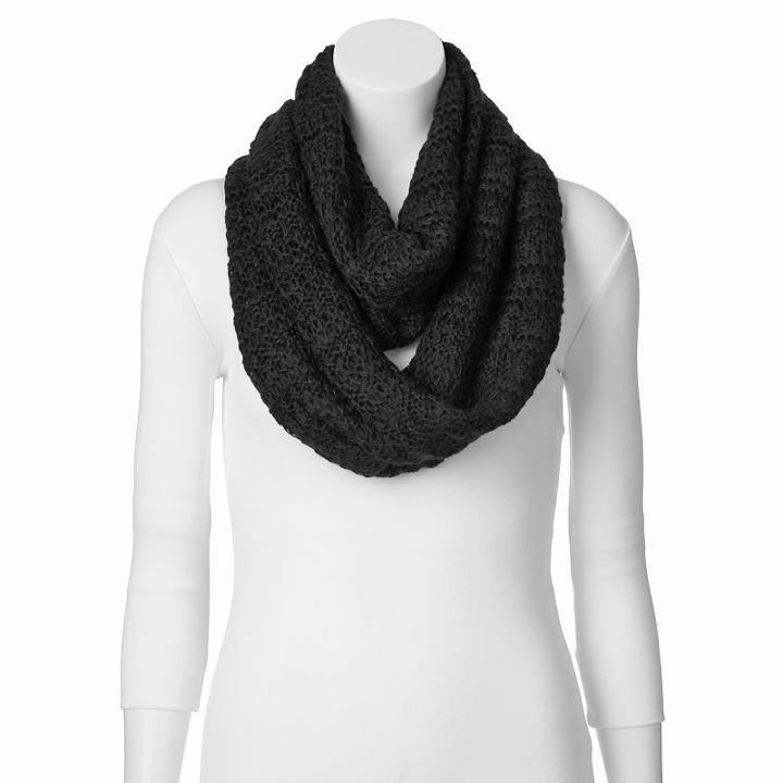 So&reg; Open-work Infinity Scarf, Women's, Oxford