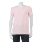 Men's Apt. 9 Solid V-neck Tee, Size: Xl, Brt Pink