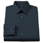 Men's Apt. 9&reg; Extra-slim Solid Stretch Dress Shirt, Size: 18-34/35, Blue