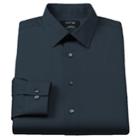 Men's Apt. 9&reg; Extra-slim Solid Stretch Dress Shirt, Size: 18-34/35, Blue