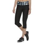 Women's Nike Power Training Dri-fit Capris, Size: Small, Grey (charcoal)
