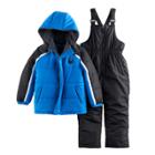 Boys 4-7 I-extreme Blue Winter Jacket & Bib Overall Snow Pants Set, Size: 6, Med Blue
