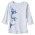 Girls 4-8 Sonoma Goods For Life&trade; Slubbed Graphic Tee, Girl's, Size: 5, Multicolor