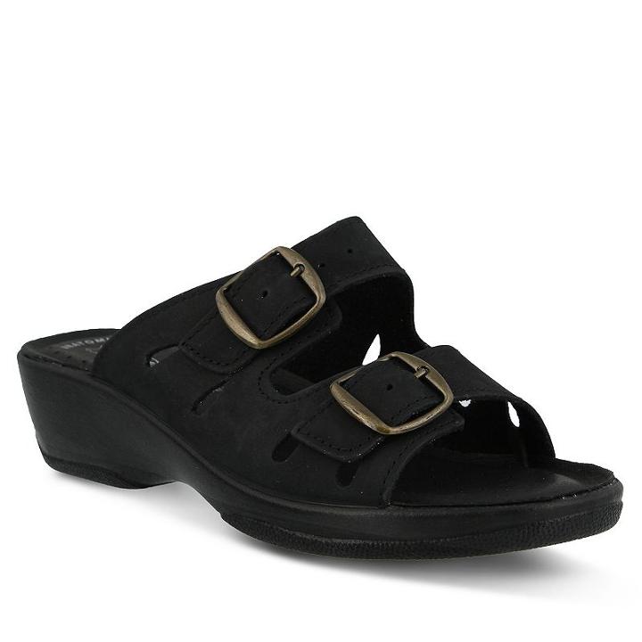 Spring Step Decca Women's Sandals, Size: 42, Black