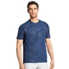 Men's Izod Advantage Regular-fit Performance Henley, Size: Medium, Blue (navy)