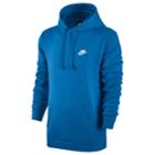 Men's Nike Club Fleece Pullover Hoodie, Size: Large, Dark Blue