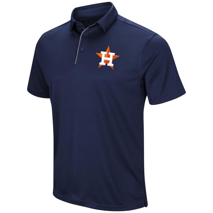 Men's Under Armour Houston Astros Tech Polo Shirt, Size: Medium, Blue (navy)