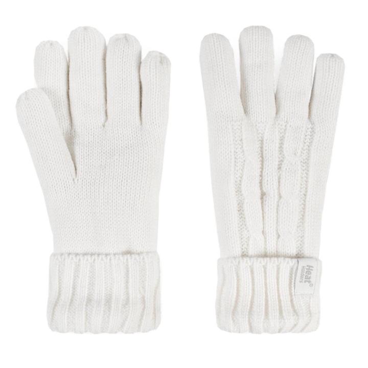 Women's Heat Holders Thermal Cable-knit Gloves, Size: L-xl, Lt Yellow