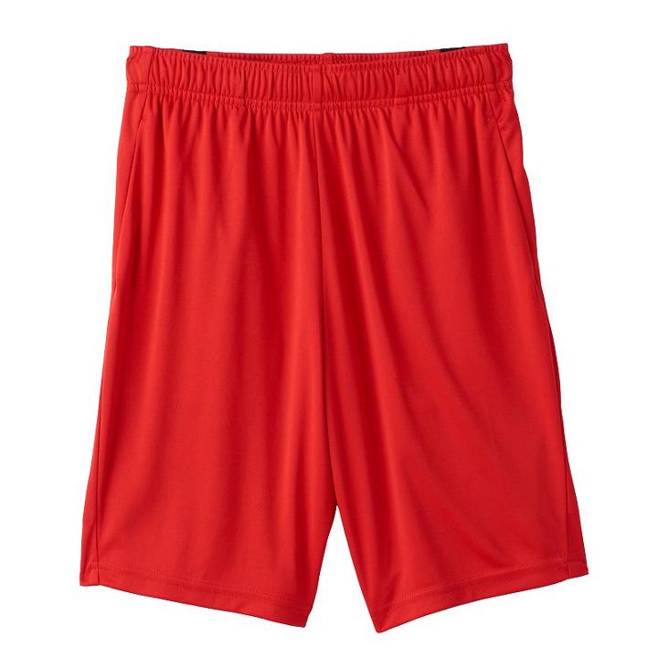 Boys 8-20 Tek Gear&reg; Laser-cut Basketball Shorts, Boy's, Size: Large, Red Other