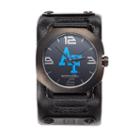 Men's Rockwell Air Force Falcons Assassin Leather Watch, Black