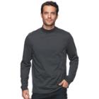Men's Croft & Barrow&reg; Classic-fit Stretch Mockneck Pullover, Size: Xl, Grey