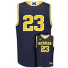 Men's Adidas Michigan Wolverines Replica Basketball Jersey, Size: Xl, Blue (navy)