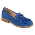 Journee Collection Capri Women's Loafers, Size: 12, Blue