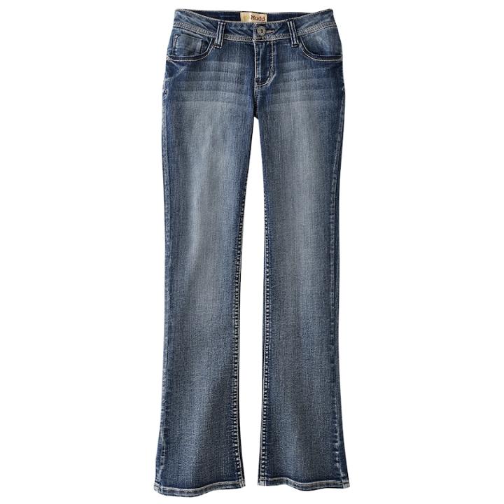 Girls 7-16 & Plus Size Mudd&reg; Bootcut Jeans, Size: 6, Blue