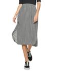 Women's Popsugar Print Midi Skirt, Size: Xl, Black