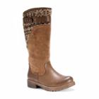 Muk Luks Kelsey Women's Water-resistant Boots, Girl's, Size: 8, Brown
