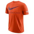 Men's Nike Virginia Tech Hokies Dna Tee, Size: Xxl, Orange