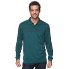 Men's Haggar Regular-fit Marled Easy-care Polo, Size: Xl, Brown Over
