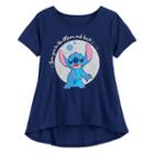 Disney's Lilo & Stitch Girls 7-16 Love You To The Moon And Back Graphic Tee, Size: Large, Blue (navy)