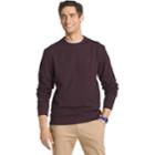 Big & Tall Izod Advantage Sportflex Regular-fit Solid Performance Fleece Sweatshirt, Men's, Size: L Tall, Drk Purple