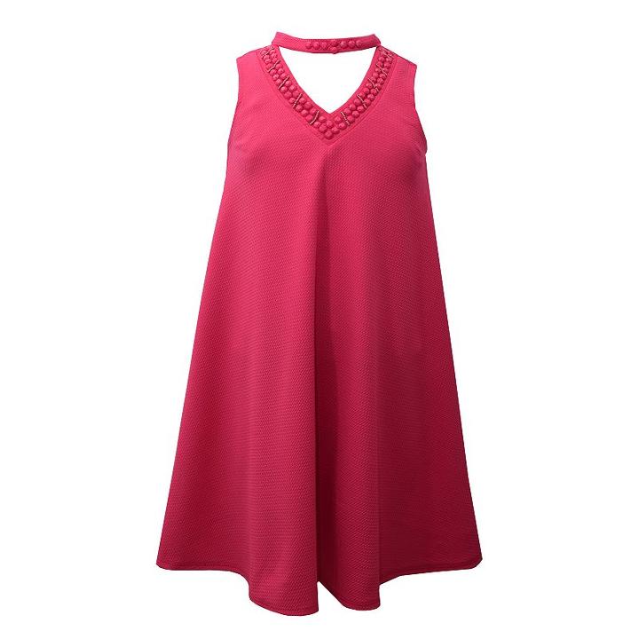 Girls 7-16 & Plus Size Bonnie Jean Mockneck Swing Dress, Size: 16, Brt Purple