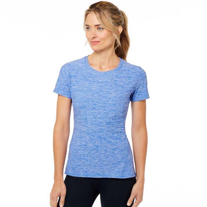 Women's Shape Active Trail Workout Tee, Size: Medium, Lt Purple